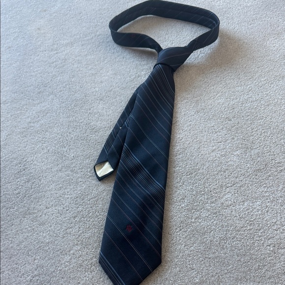 Dior Other - Dior Black and Red Striped Tie